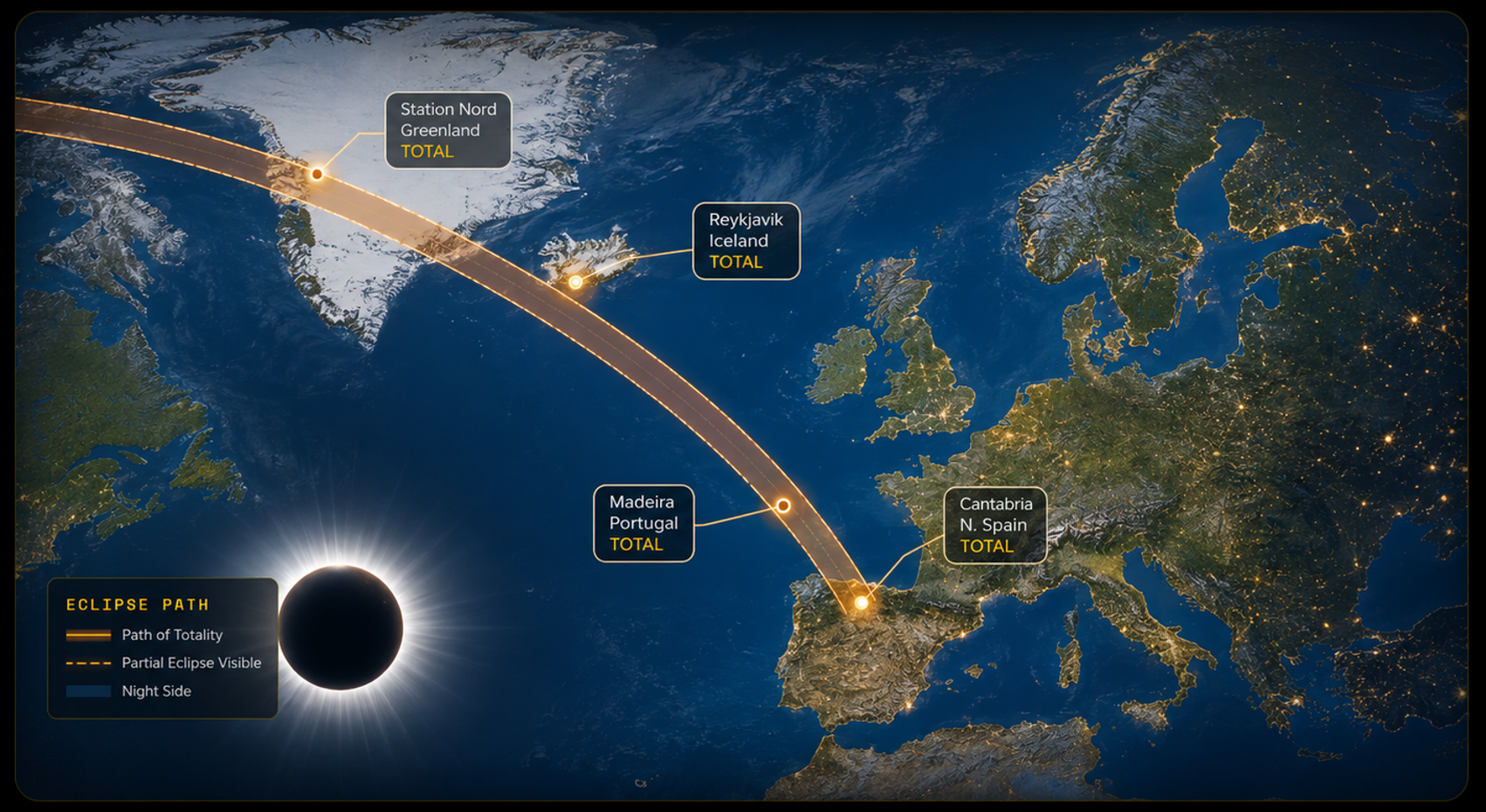 Path of totality — August 12, 2026